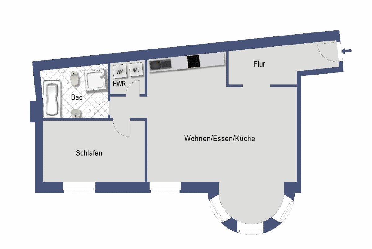 Wohnung zum Kauf 640.000 € 2 Zimmer 80 m²<br/>Wohnfläche 1.<br/>Geschoss 01.02.2025<br/>Verfügbarkeit Charlottenburg Berlin 10585