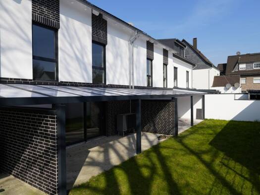 Reihenendhaus zum Kauf - Erstbezug 495.000 € 6 Zimmer 180 m² 150 m² Grundstück frei ab sofort Stolze Schrey Strasse 4 Alt-Homberg Duisburg 47198