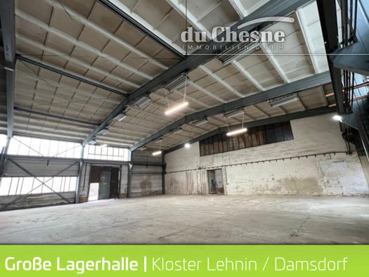 Lagerhalle zur Miete 1.499 € 300 m² Lagerfläche Damsdorf Kloster Lehnin 14797