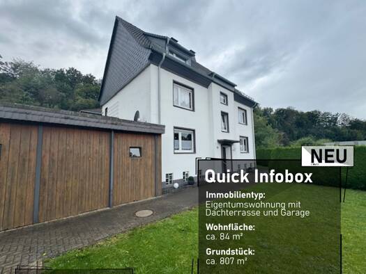 Wohnung zum Kauf 165.000 € 4 Zimmer 84 m² 1. Geschoss frei ab sofort Karlshöhe 23 Gevelndorf Lüdenscheid 58513