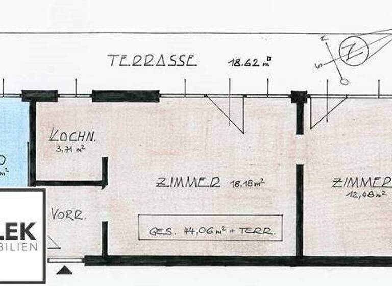 Wohnung zur Miete 712 € 2 Zimmer 44 m² Wurmbrandgasse Wien 1220
