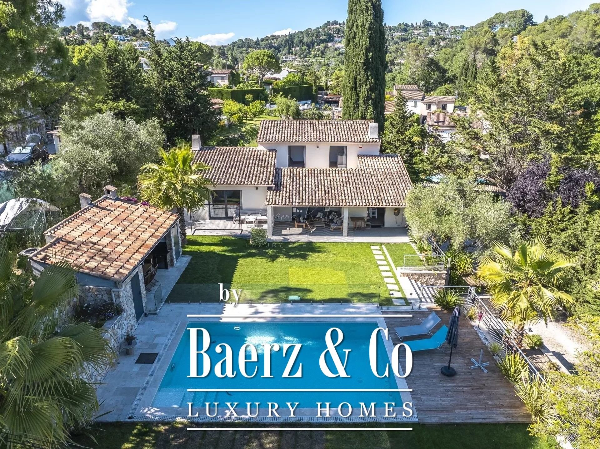 Villa zum Kauf 1.690.000 € 7 Zimmer 174 m²<br/>Wohnfläche 2.300 m²<br/>Grundstück Pibonson-Les Faisses-Ranguin mougins 06250