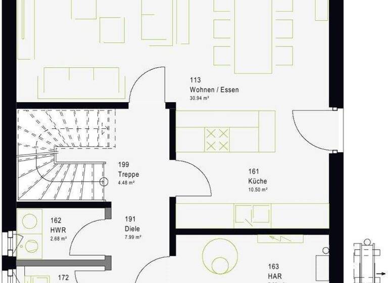 Einfamilienhaus zum Kauf provisionsfrei 328.779 € 5 Zimmer 130 m² 650 m² Grundstück Thaleischweiler-Fröschen 66917