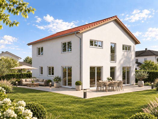 Einfamilienhaus zum Kauf - Erstbezug 452.500 € 5 Zimmer 146,1 m² 700 m² Grundstück Insingen Insingen 91610