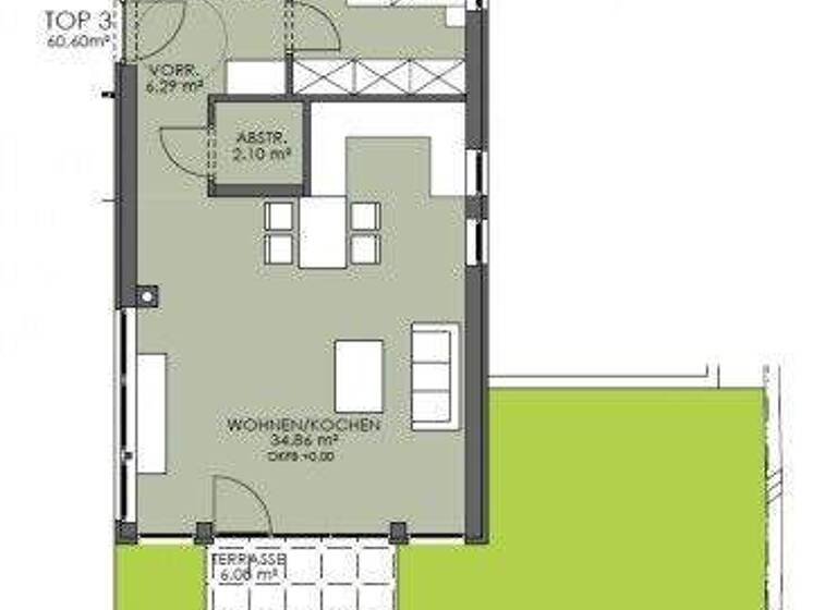Wohnung zur Miete 1.145 € 2 Zimmer 60,6 m² Wörgl 6300