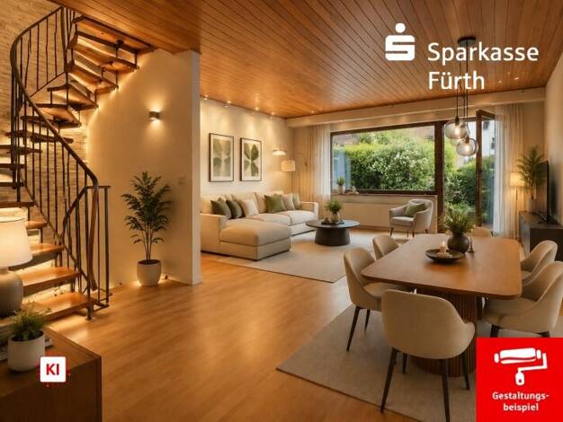 Doppelhaushälfte zum Kauf 445.000 € 4 Zimmer 93 m² 360 m² Grundstück Weiherhof Zirndorf 90513