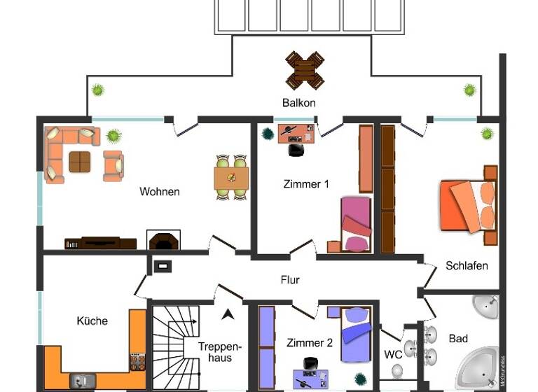 Wohnung zum Kauf 275.000 € 4,5 Zimmer 113 m² 2. Geschoss Neckartailfingen 72666