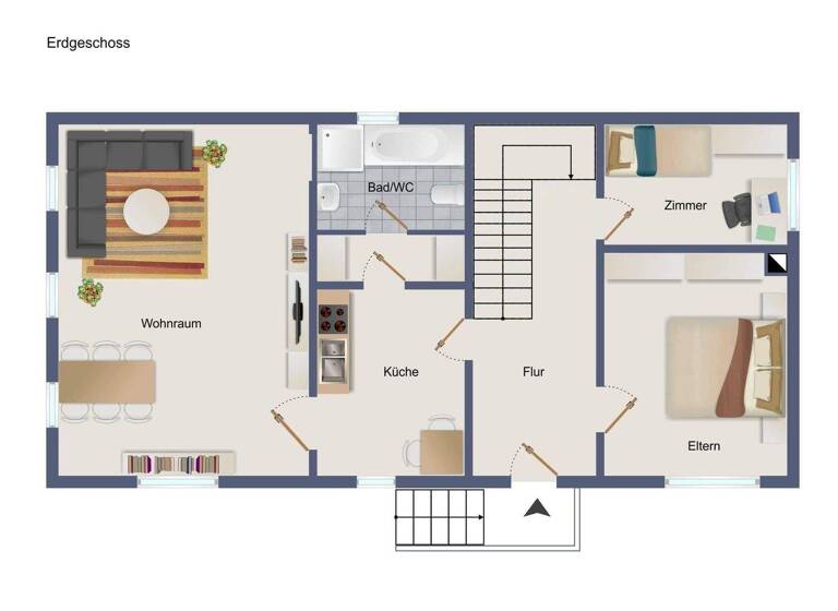 Einfamilienhaus zum Kauf 350.000 € 7 Zimmer 138,4 m² 344 m² Grundstück Nieder-Ramstadt Mühltal 64367