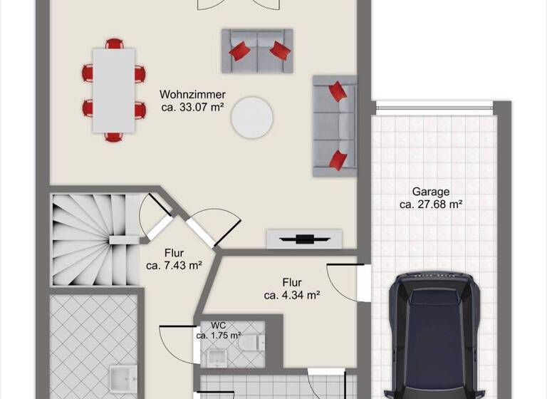 Doppelhaushälfte zum Kauf 360.000 € 5 Zimmer 124,4 m² 244 m² Grundstück Lilienthal 28865