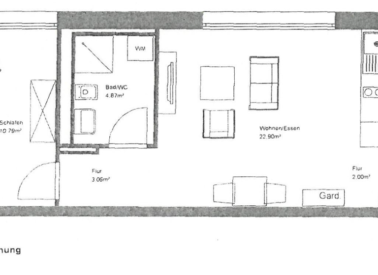 Wohnung zur Miete 705 € 2 Zimmer 47 m² 1. Geschoss Lorenz-Krapp-Straße 12 Bamberg 96052