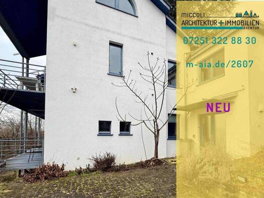 Terrassenwohnung zur Miete 700 € 2 Zimmer 63 m² Bruchsal 76646
