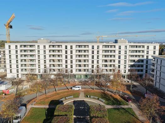 Wohnung zur Miete - Erstbezug 949 € 3 Zimmer 76,3 m² 1. Geschoss frei ab 01.01.2026 Europaplatz 8 Gispersleben Erfurt (Gispersleben) 99091