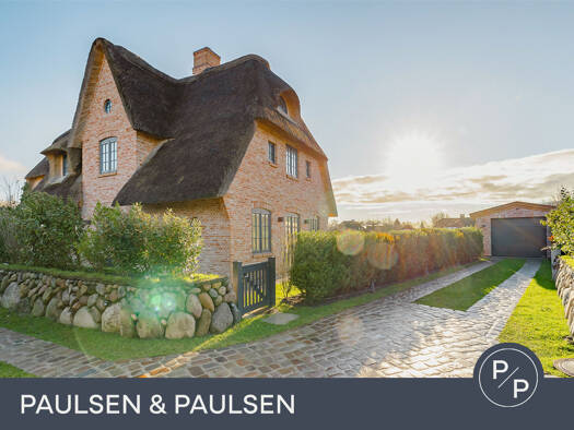 Doppelhaushälfte zum Kauf 3.850.000 € 7 Zimmer 194 m² 2.000 m² Grundstück Archsum Sylt 25980