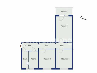Wohnung zur Miete nur mit Wohnberechtigungsschein Tauschwohnung 456 € 3 Zimmer 76,8 m² 5. Geschoss Französisch Buchholz Berlin 10409