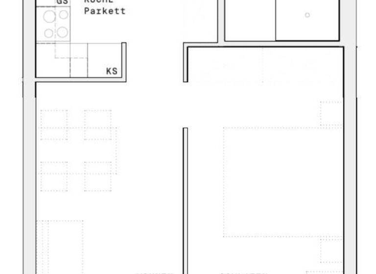 Wohnung zur Miete - Erstbezug 762 € 2 Zimmer 46 m² 9. Geschoss Wien 1220