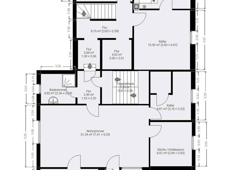 Mehrfamilienhaus zum Kauf provisionsfrei 499.000 € 8 Zimmer 247 m² 1.680 m² Grundstück Voerde 46562