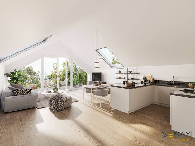 Wohnung zum Kauf - Erstbezug provisionsfrei 1.125.000 € 3 Zimmer 103,1 m² 2. Geschoss Gräfelfing Gräfelfing 82166