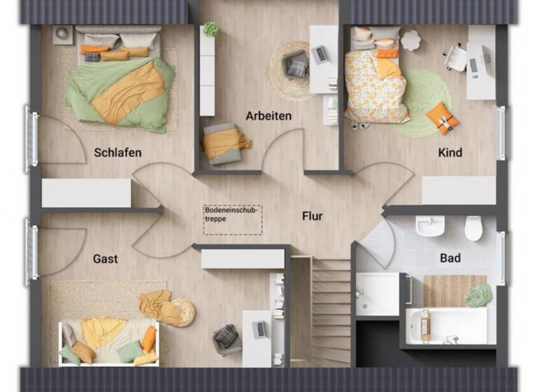 Einfamilienhaus zum Kauf provisionsfrei 383.730 € 5 Zimmer 131,9 m²<br/>Wohnfläche 669 m²<br/>Grundstück Tolk 24894
