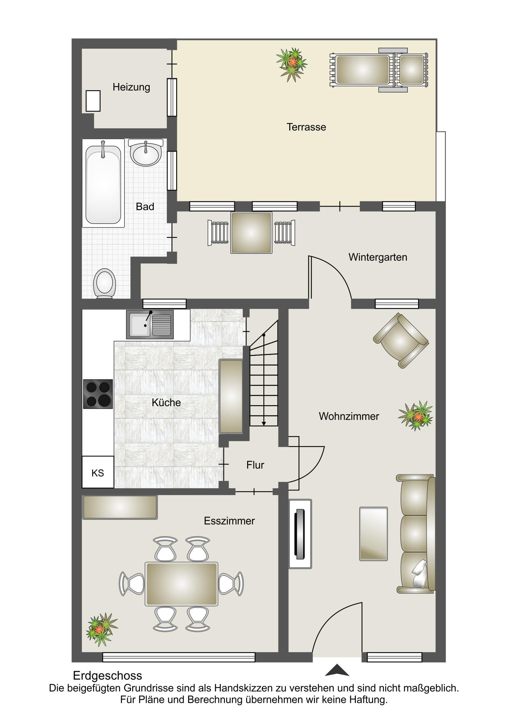 Reihenmittelhaus zum Kauf 225.000 € 6 Zimmer 120 m²<br/>Wohnfläche 400 m²<br/>Grundstück Hambach Niederzier 52382