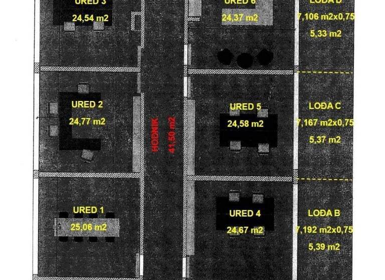 Büro zur Miete 2.550 € 4 Zimmer Manus - Bol - Gripe