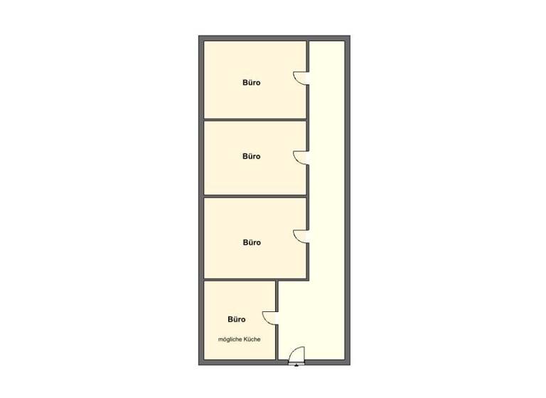 Büro zur Miete 1.266 € Gallin 19258