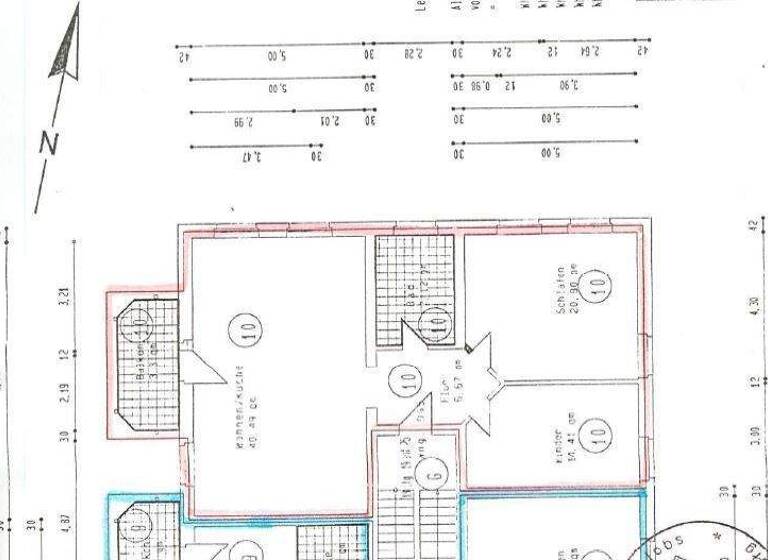 Wohnung zur Miete 650 € 3 Zimmer 92,8 m² 1. Geschoss frei ab sofort Junkersstr. 44 Merseburg 06217