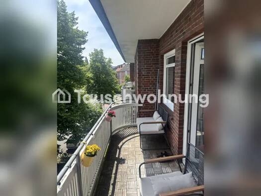 Wohnung zur Miete Tauschwohnung 850 € 3 Zimmer 63 m² 3. Geschoss Alsterdorf Nord 22089
