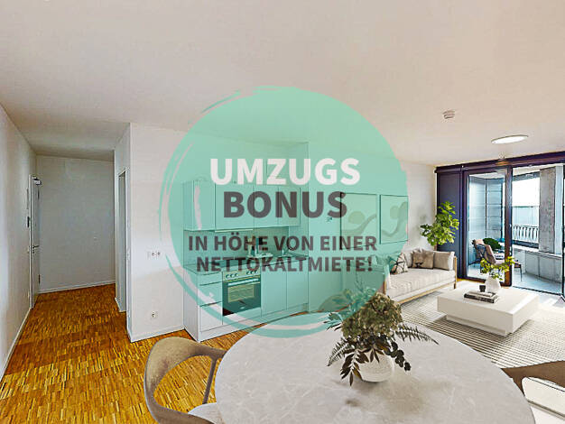 Wohnung zur Miete - Erstbezug 2.205 € 3 Zimmer 91,7 m² 9. Geschoss Lisa-Fittko-Straße 11 Moabit Mitte 10557