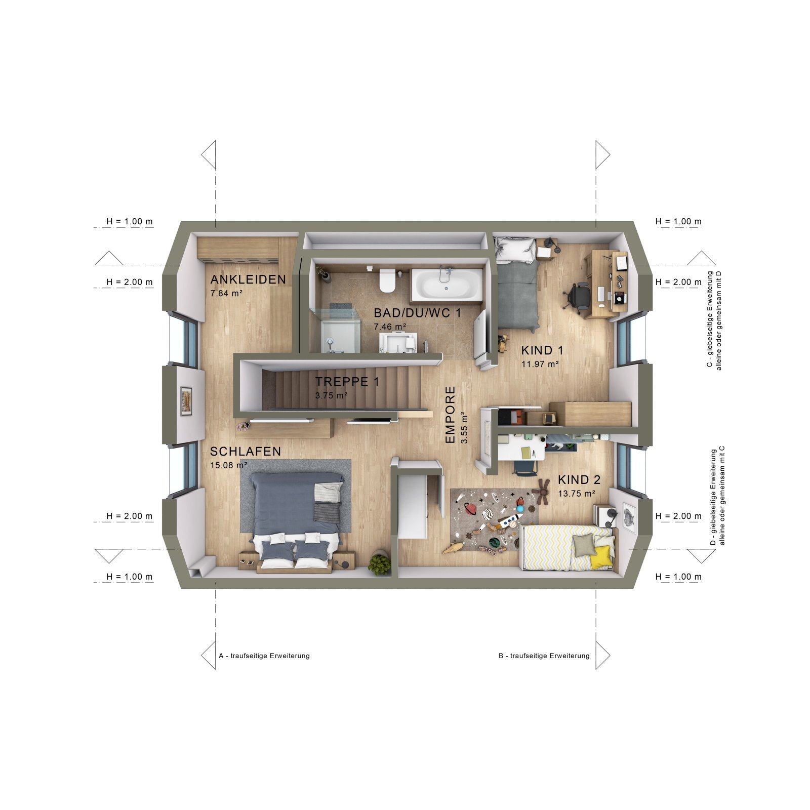 Einfamilienhaus zum Kauf 332.422 € 6 Zimmer 133,3 m²<br/>Wohnfläche 821 m²<br/>Grundstück Bücknitz Bücknitz 14793