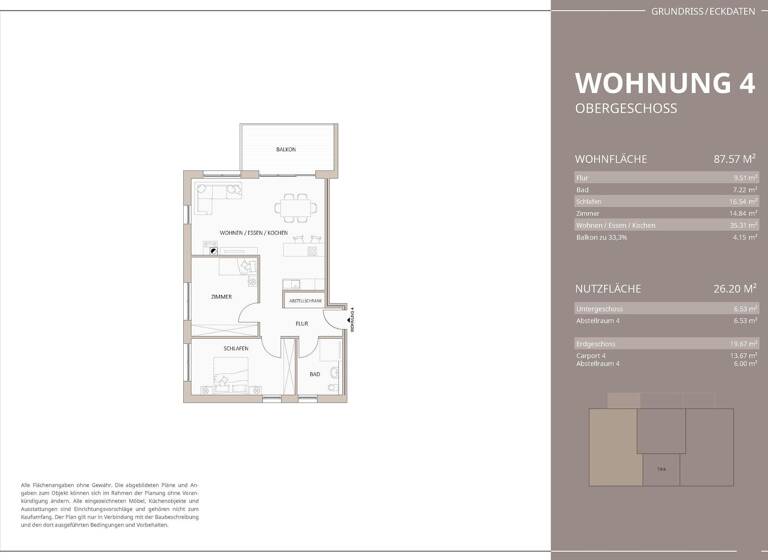 Wohnung zum Kauf - Erstbezug provisionsfrei 418.722 € 3 Zimmer 87,6 m² Lautenbach 77794