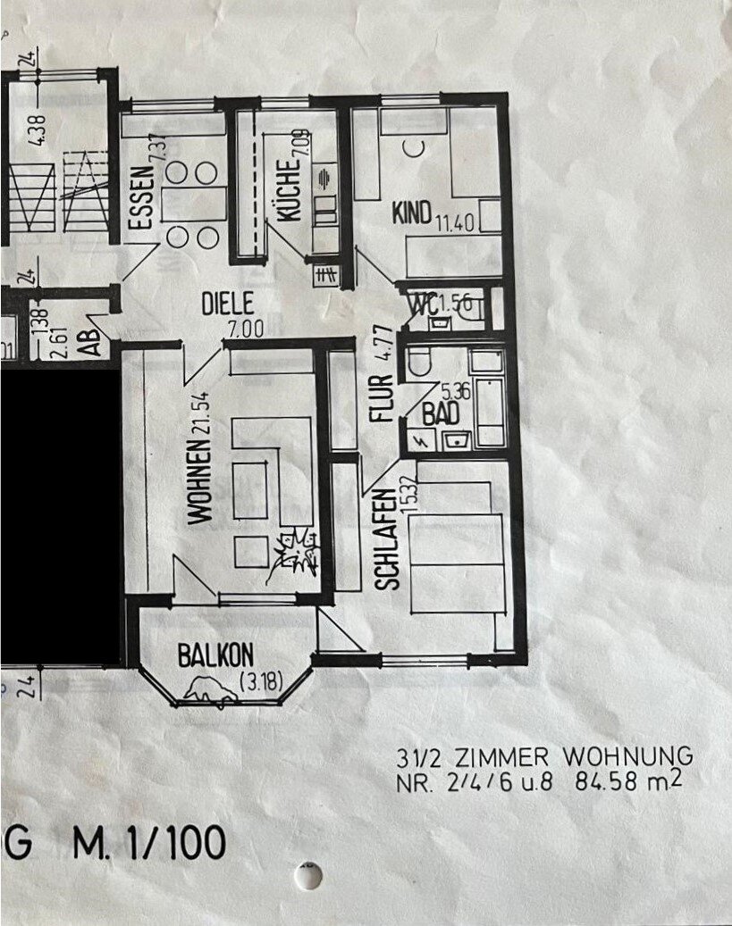 Wohnung zum Kauf 267.500 € 3,5 Zimmer 85 m²<br/>Wohnfläche 2.<br/>Geschoss ab sofort<br/>Verfügbarkeit Walheim 74399