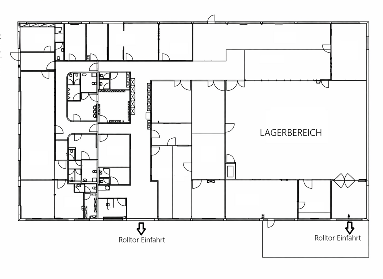 Lagerhalle zur Miete 18.624 € 1.489,9 m² Lagerfläche Symeonstraße 4 Marienfelde Berlin 12279