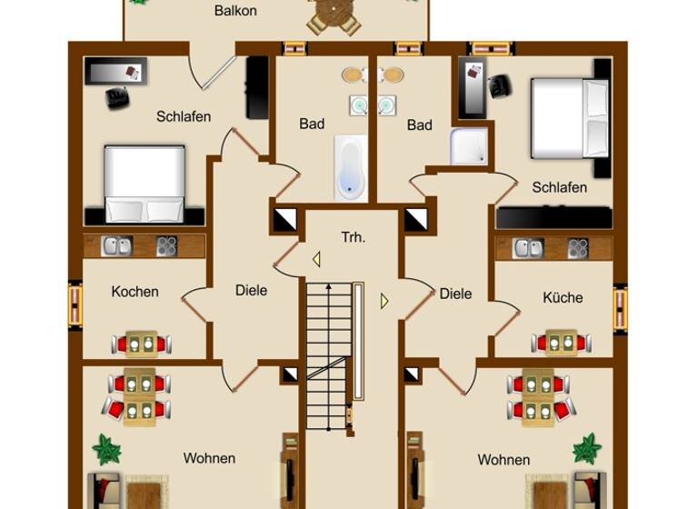 Mehrfamilienhaus zum Kauf 499.000 € 11,5 Zimmer 324 m² 372 m² Grundstück Annenstr. 86 Mitte Witten 58453