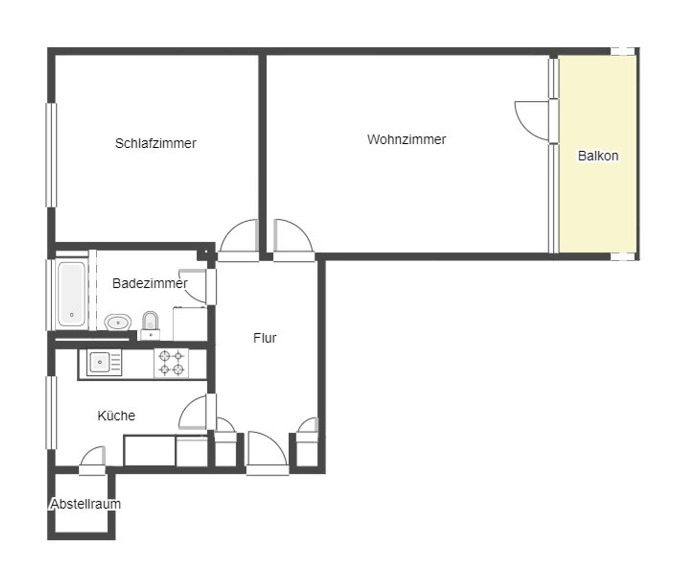 Immobilie zum Kauf als Kapitalanlage geeignet 148.000 € 2 Zimmer 61,3 m²<br/>Fläche Anderten Hannover 30559