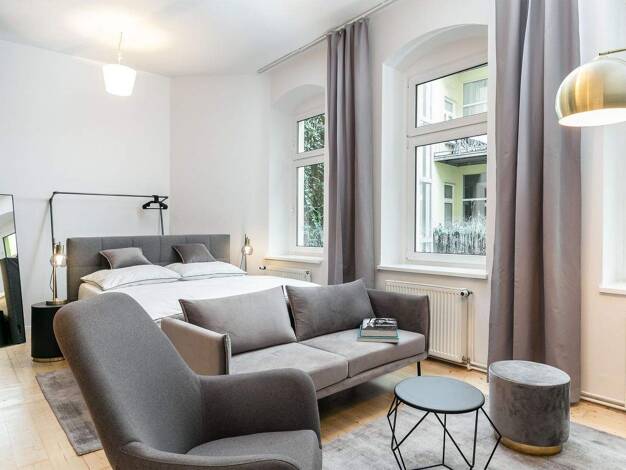 Studio zur Miete auf Zeit 1.690 € 1 Zimmer 40 m² frei ab sofort Mitte Berlin 10115