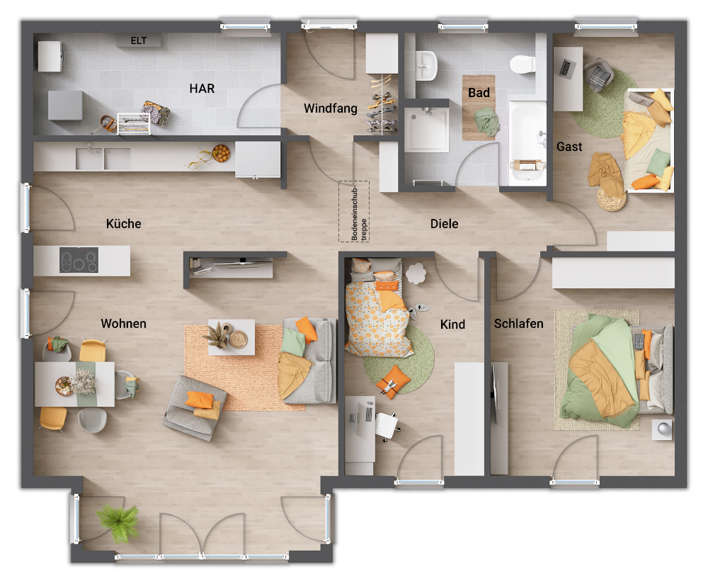 Einfamilienhaus zum Kauf 226.090 € 5 Zimmer 108 m²<br/>Wohnfläche 2.001 m²<br/>Grundstück Weißenborn Weißenborn 37299