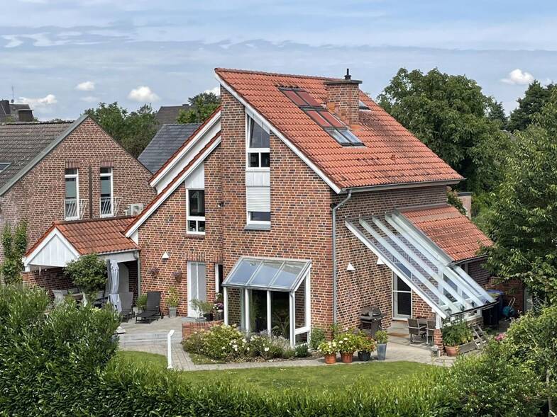 Einfamilienhaus zum Kauf provisionsfrei 698.500 € 6 Zimmer 150 m² 673 m² Grundstück Am Grasweg 14 Brüggen Brüggen 41379