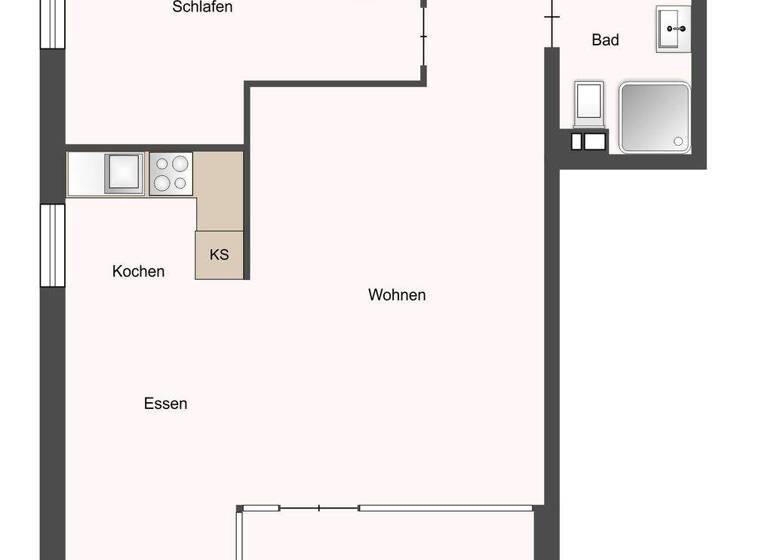 Wohnung zum Kauf 398.000 € 2 Zimmer 55 m² 5. Geschoss Wyk auf Föhr 25938