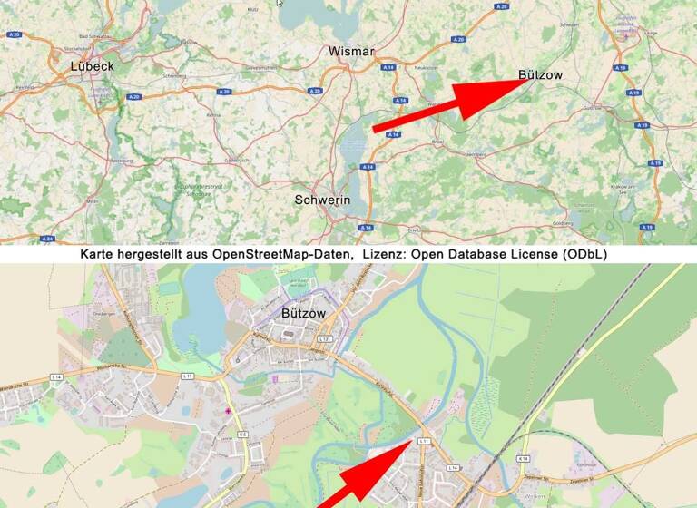 Haus zum Kauf 325.000 € 6 Zimmer 204 m² 998 m² Grundstück Am Stadtpark 28 Bützow 18246