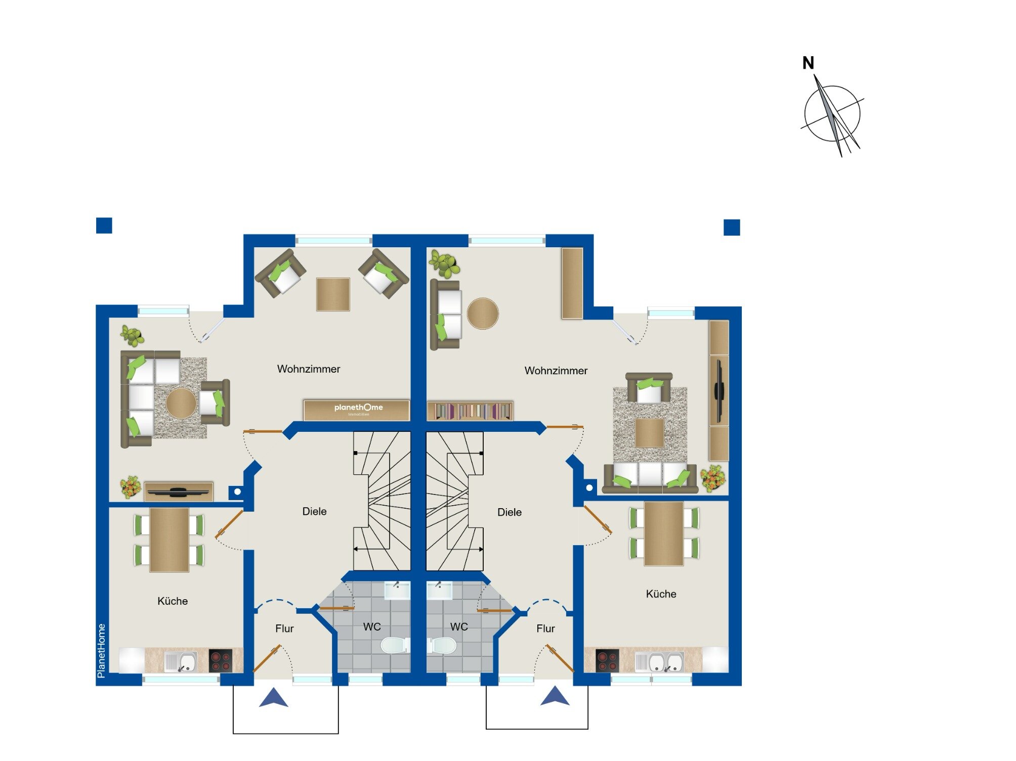 Doppelhaushälfte zum Kauf 378.000 € 8 Zimmer 228 m²<br/>Wohnfläche 1.162 m²<br/>Grundstück Melkers Rippershausen 98639