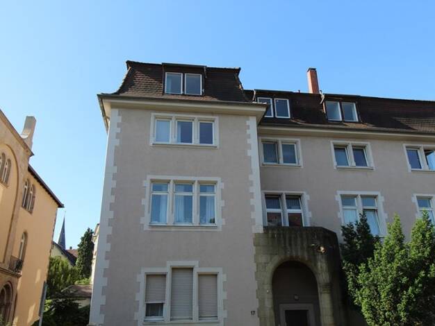 Wohnung zur Miete 611 € 2 Zimmer 42,1 m² frei ab 30.09.2025 Jahnstraße 17 Weststadt Karlsruhe 76133