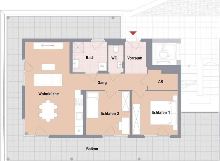Wohnung zum Kauf - Erstbezug 318.400 € 3 Zimmer 70 m² 1. Geschoss Wetzelsdorf Graz 8053