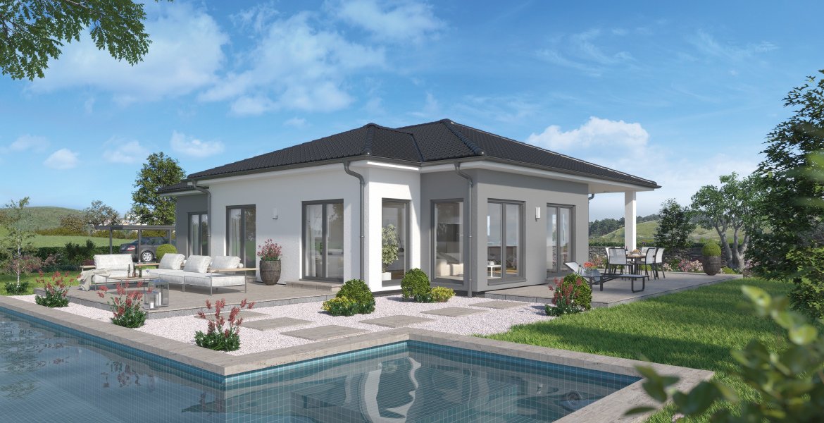 Bungalow zum Kauf provisionsfrei 565.500 € 4 Zimmer 130 m²<br/>Wohnfläche 418 m²<br/>Grundstück Münsingen Münsingen 72525