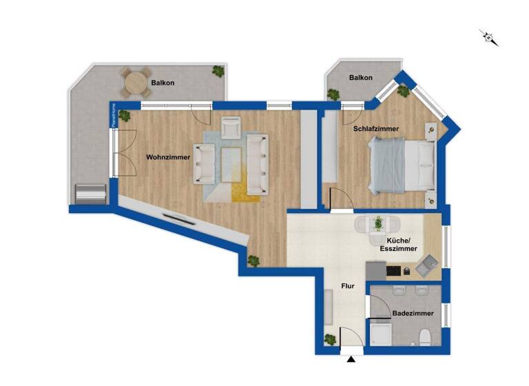 Wohnung zum Kauf 194.800 € 2 Zimmer 71,8 m² Michelbach Marburg 35041