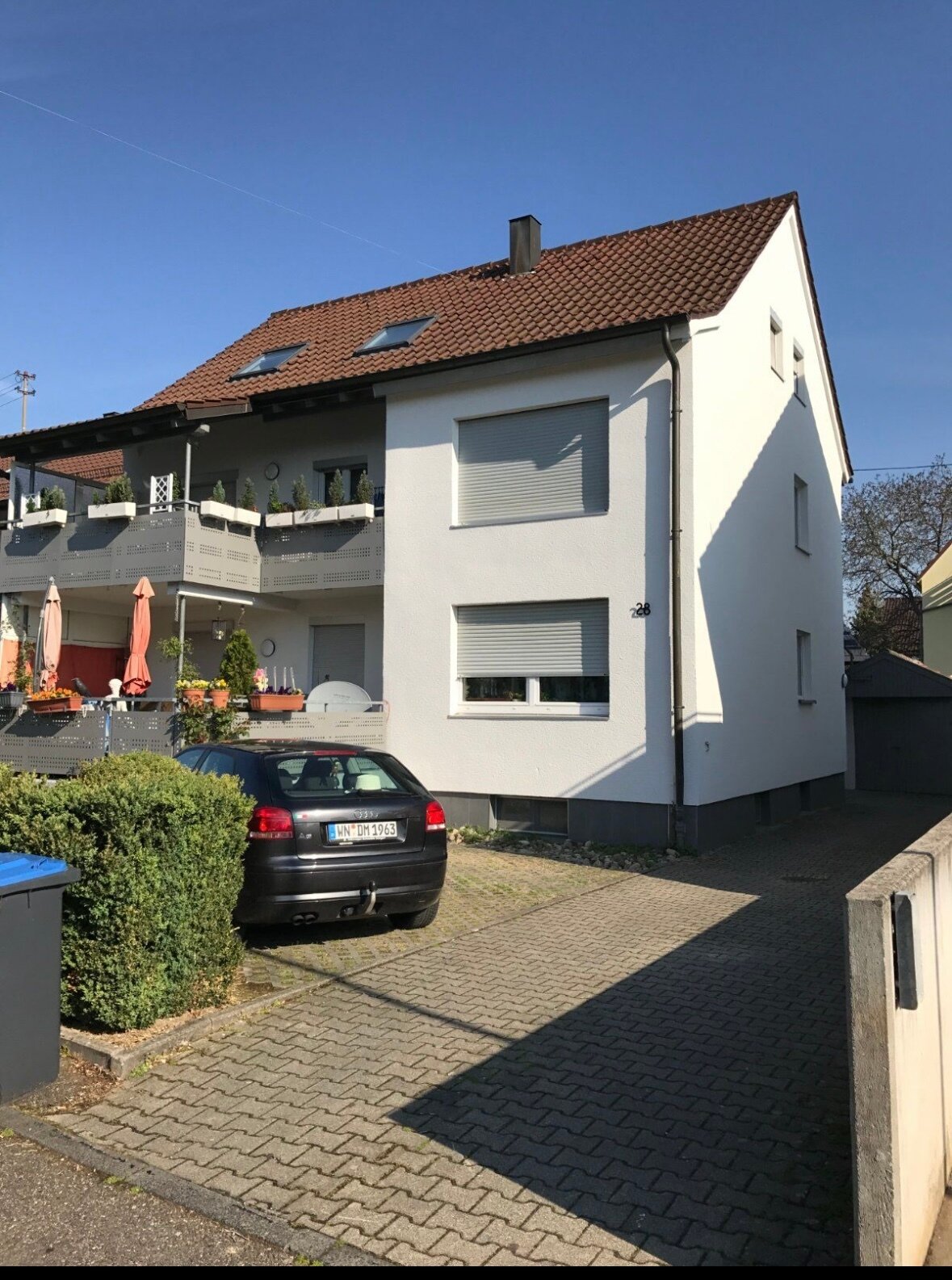 Wohnung zur Miete 1.260 € 4 Zimmer 95 m²<br/>Wohnfläche 1.<br/>Geschoss ab sofort<br/>Verfügbarkeit Neckarstraße 28 Oeffingen Fellbach 70736