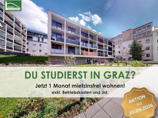 Wohnung zur Miete 865 € 3 Zimmer 76,4 m² 5. Geschoss frei ab 01.10.2026 Strauchergasse 1 Lend Graz 8020
