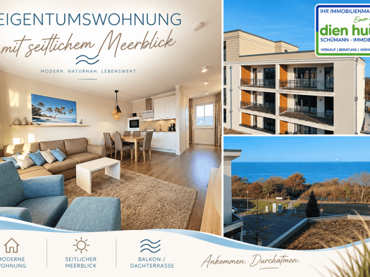 Wohnung zum Kauf 499.000 € 3 Zimmer 62 m² 3. Geschoss Börgerende Börgerende-Rethwisch 18211
