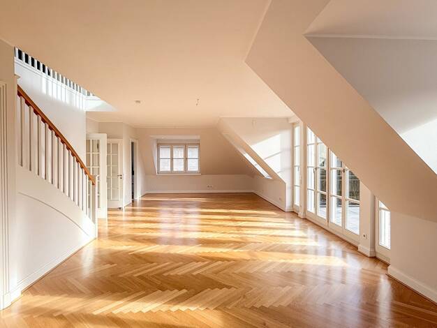 Wohnung zur Miete 4.500 € 4 Zimmer 188 m² 2. Geschoss Düsseltal Düsseldorf 40237