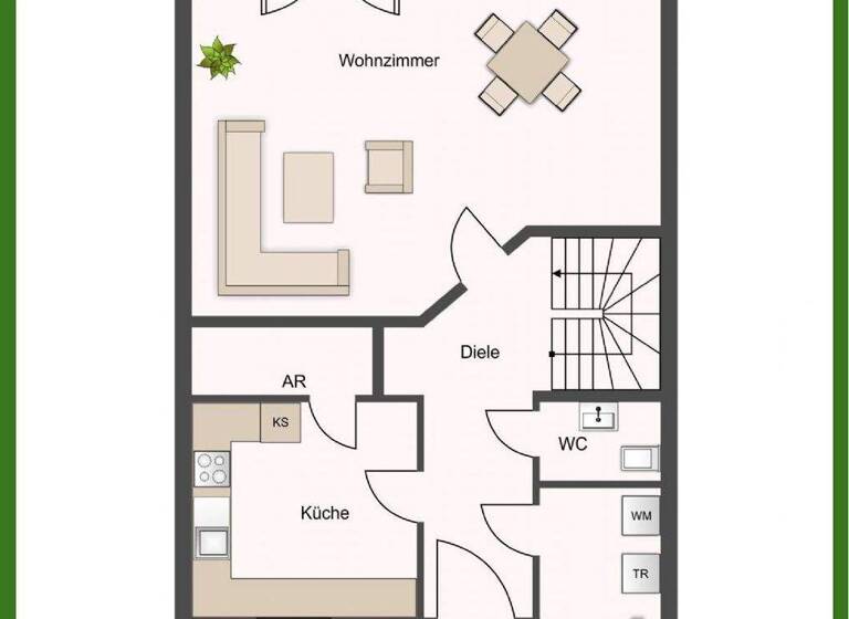 Reihenmittelhaus zum Kauf provisionsfrei 195.000 € 4 Zimmer 91 m² 250 m² Grundstück frei ab sofort Möser 39291
