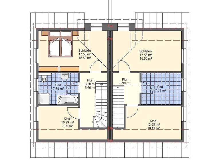 Doppelhaushälfte zum Kauf 499.800 € 3 Zimmer 89 m² 150 m² Grundstück frei ab 01.07.2027 Lemsahl-Mellingstedt Hamburg 22397
